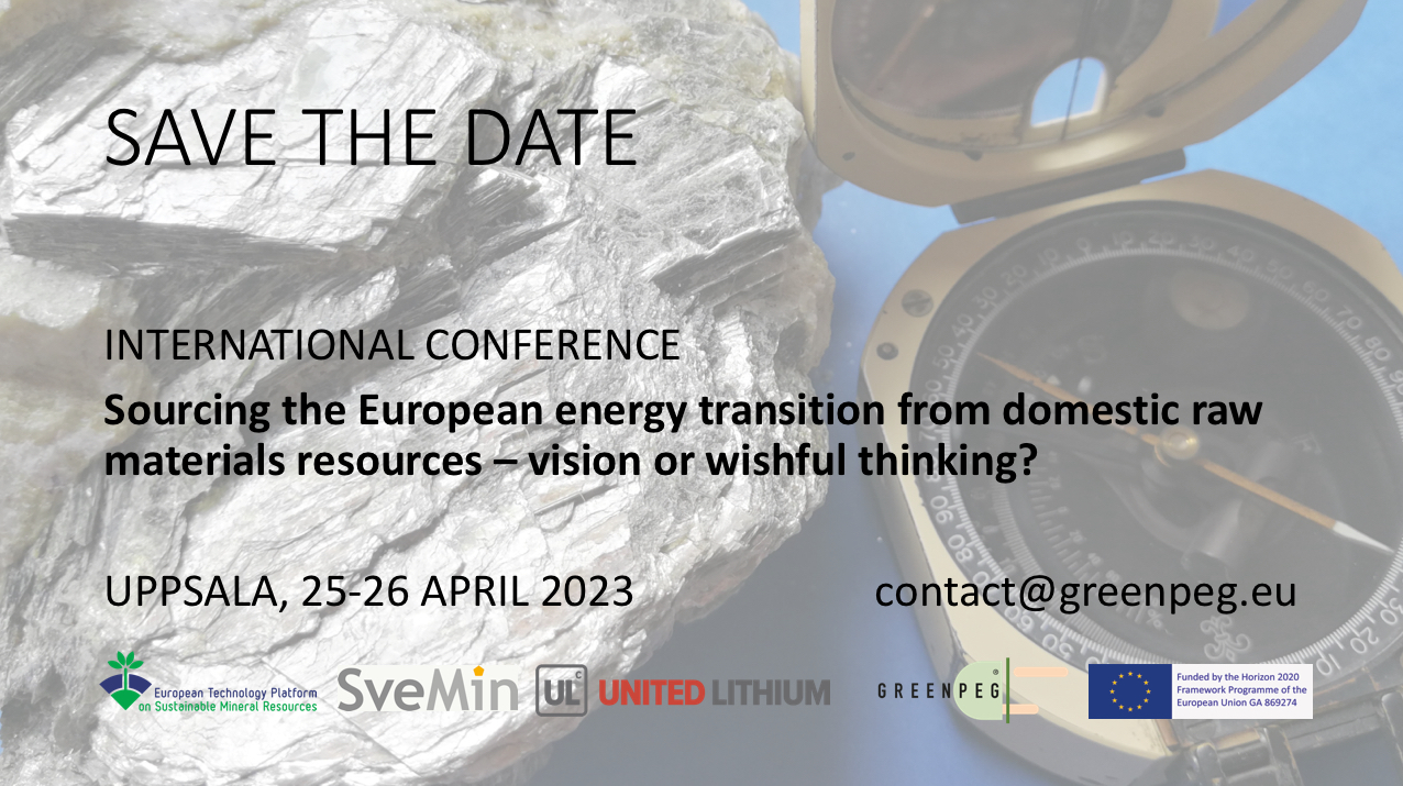 International Conference: Sourcing the European energy transition from domestic resources – vision or wishful thinking?